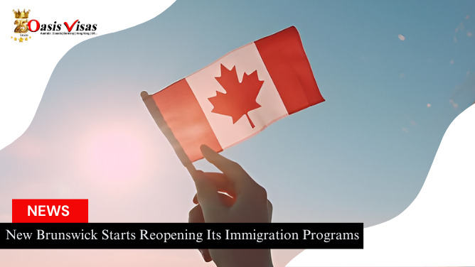 New Brunswick starts reopening its immigration programs