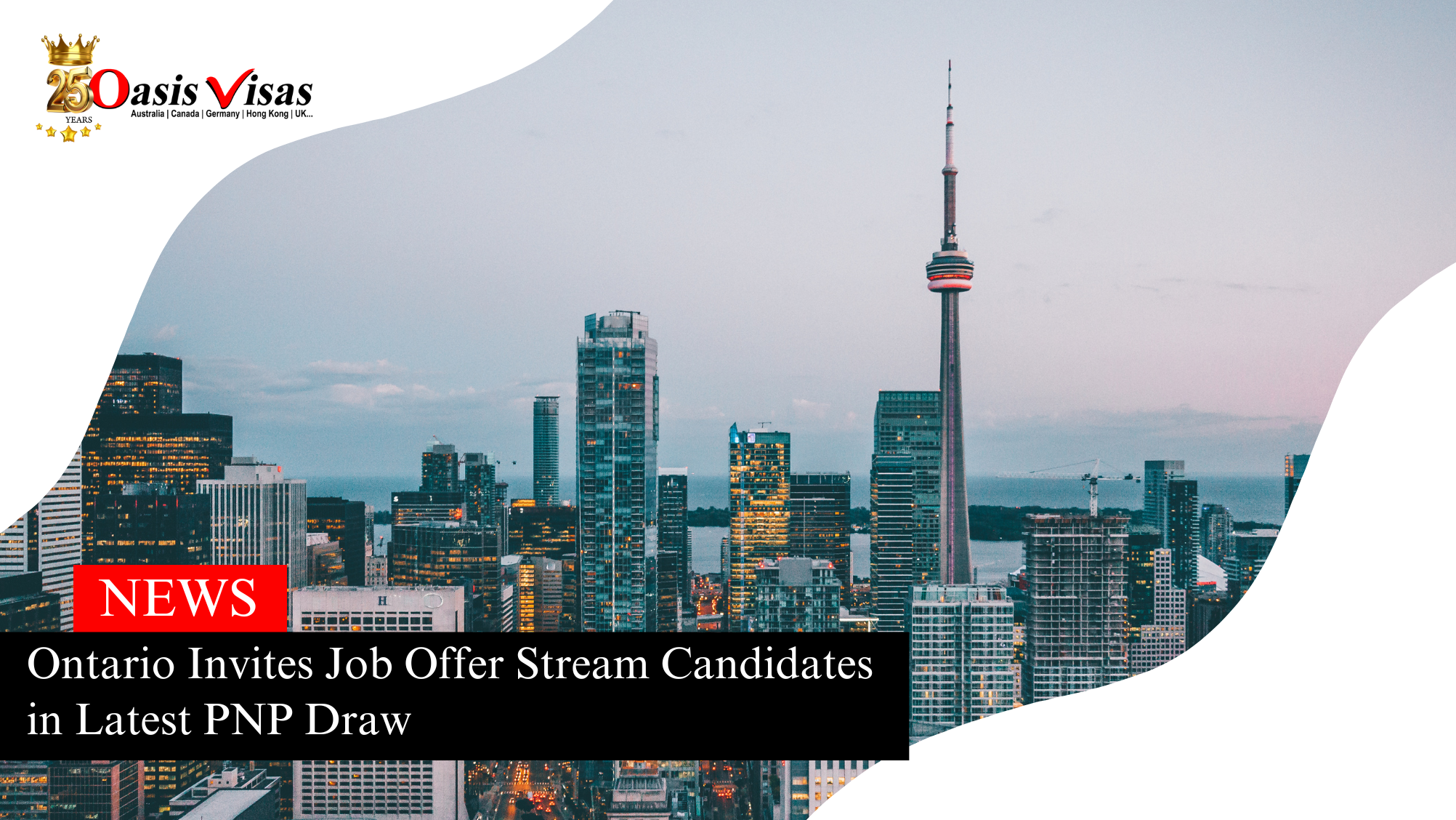 Ontario Invites Job Offer Stream Candidates in Latest PNP Draw