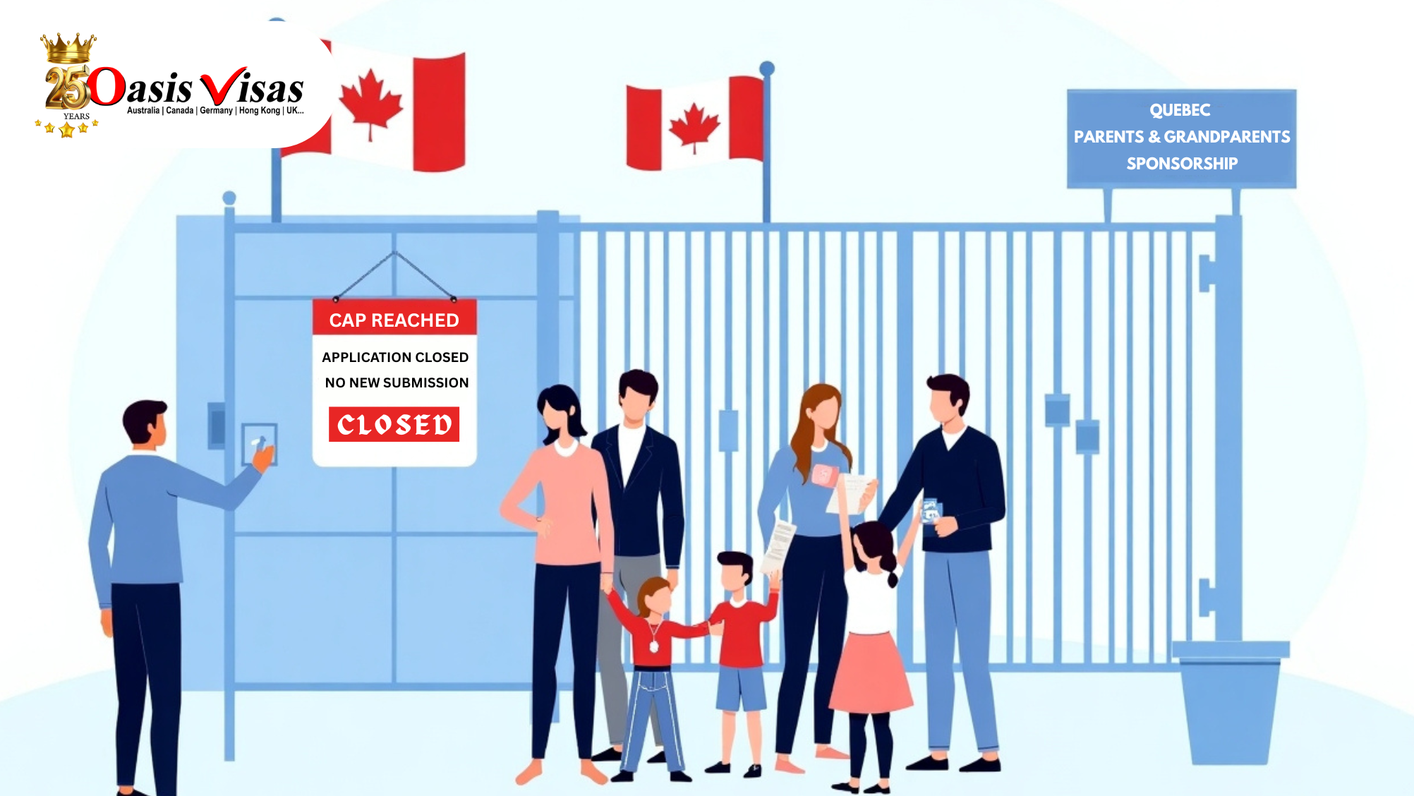 Cap Reached: Quebec Closes Intake for Parent and Grandparent Sponsorships